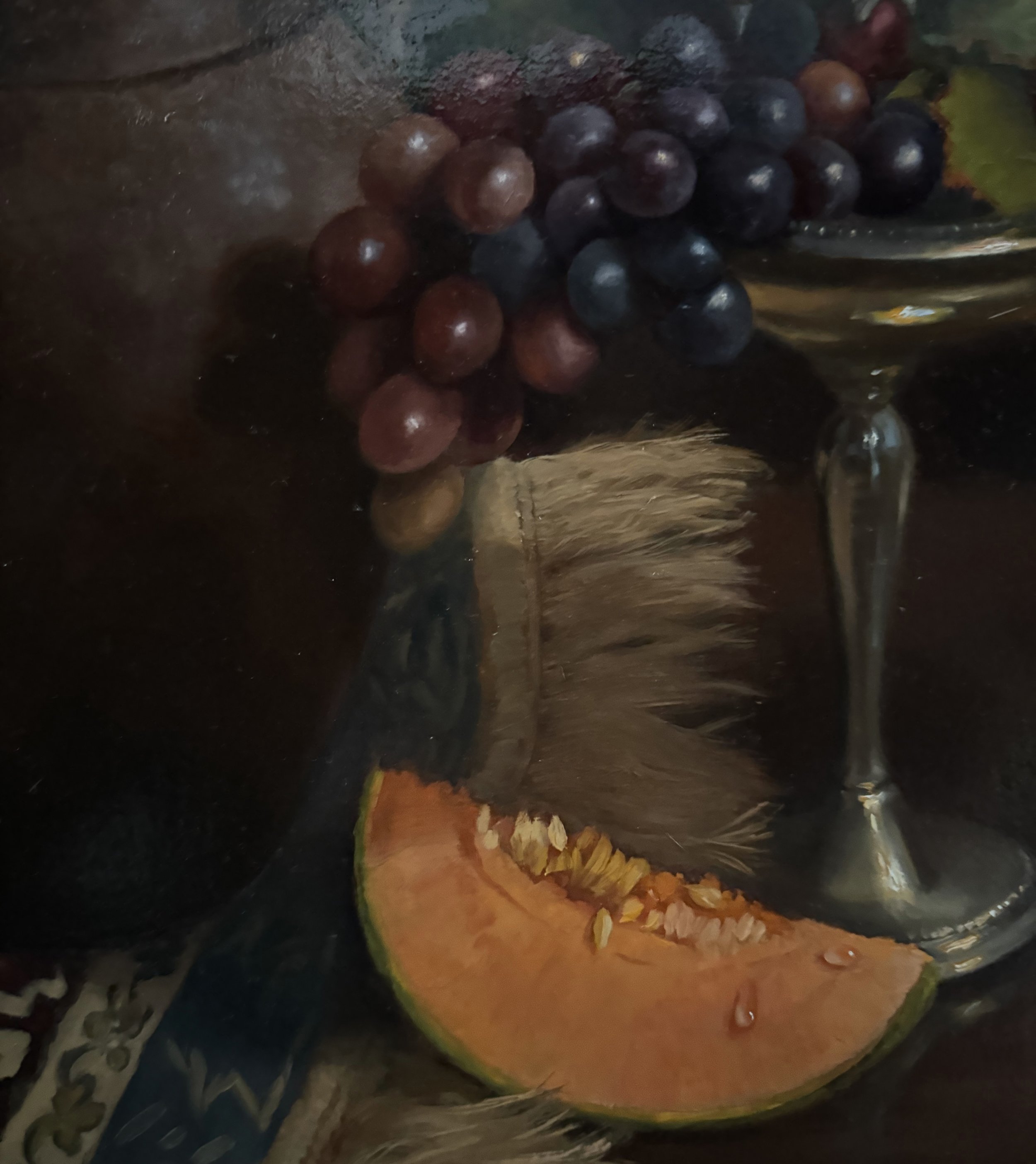 Mary Kay West, Triple Washed and Ready to Eat, Oil on Panel