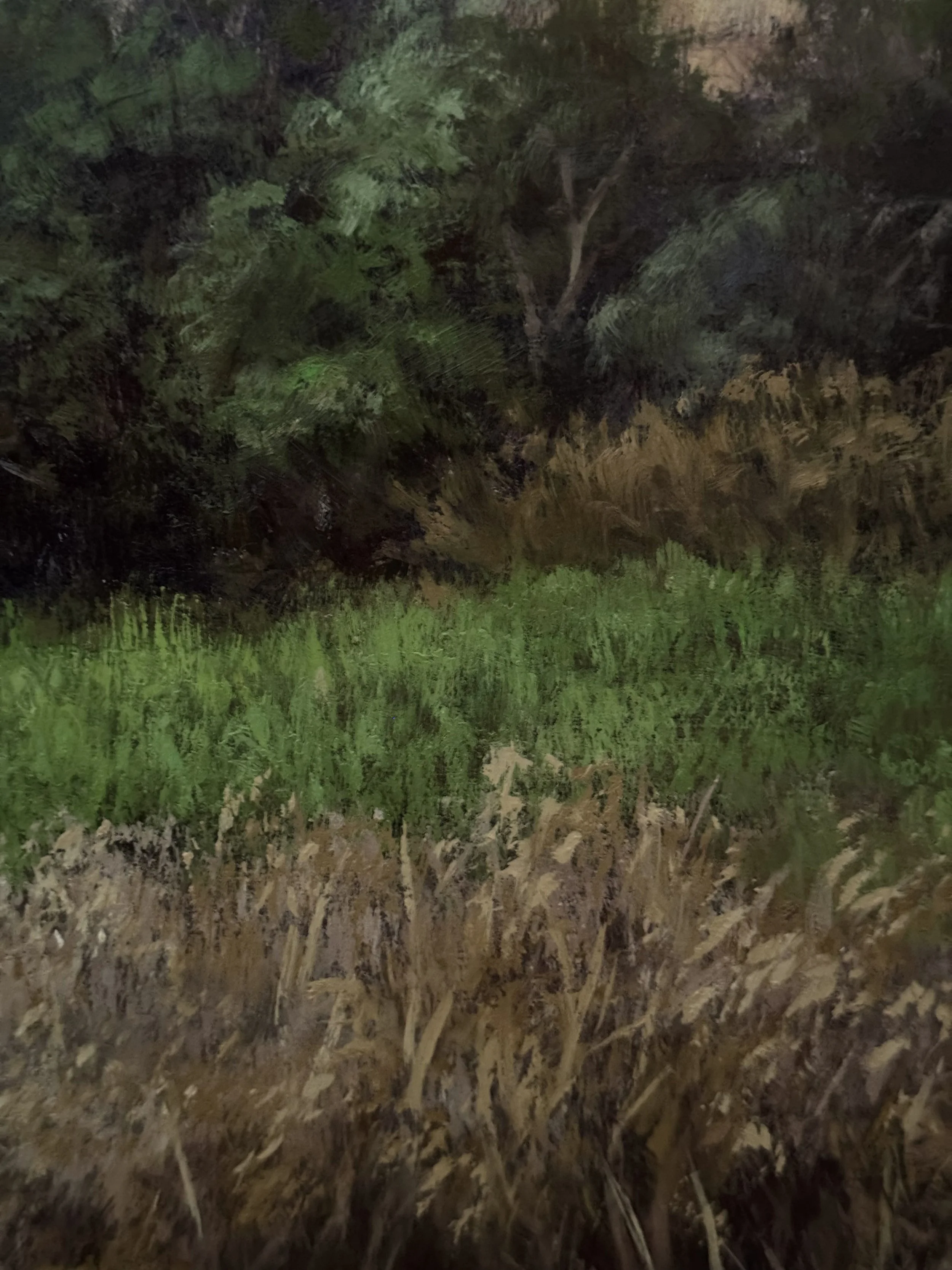 Mary Kay West, Triple Washed and Ready to Eat, Oil on Panel
