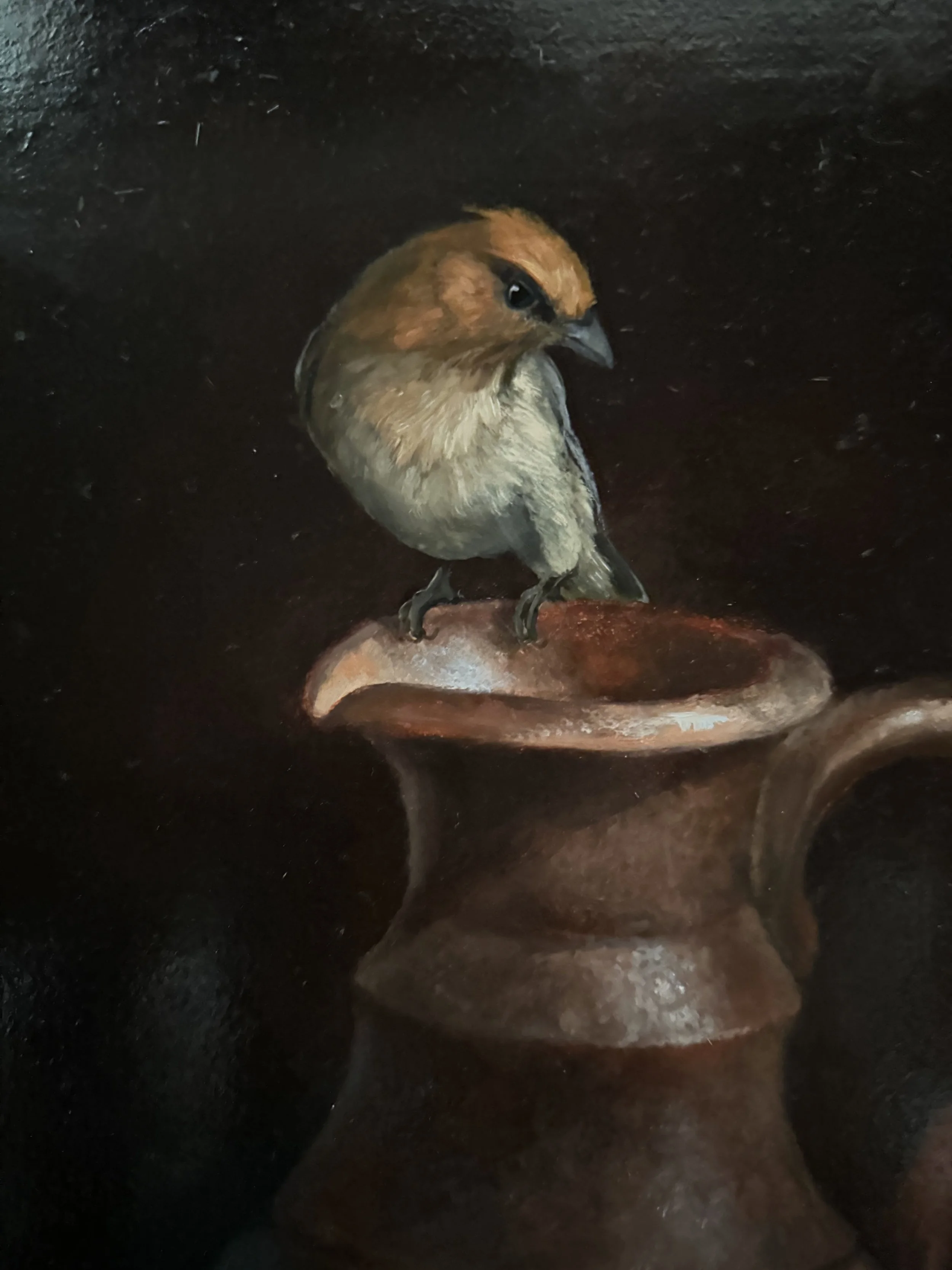 Mary Kay West, Triple Washed and Ready to Eat, Oil on Panel