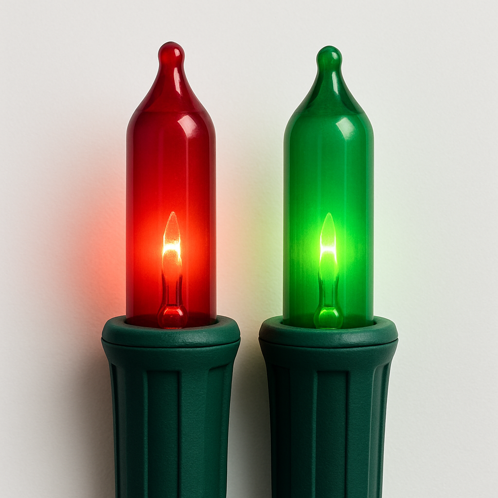 Decorative and Christmas Lights Install - One-Story House (New C9 Remote-Controlled Lights Included)