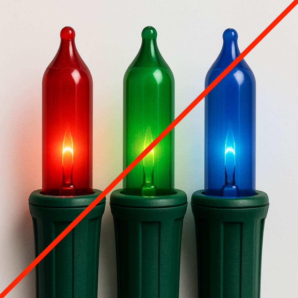 Decorative / Christmas Light Removal - Two-Story House