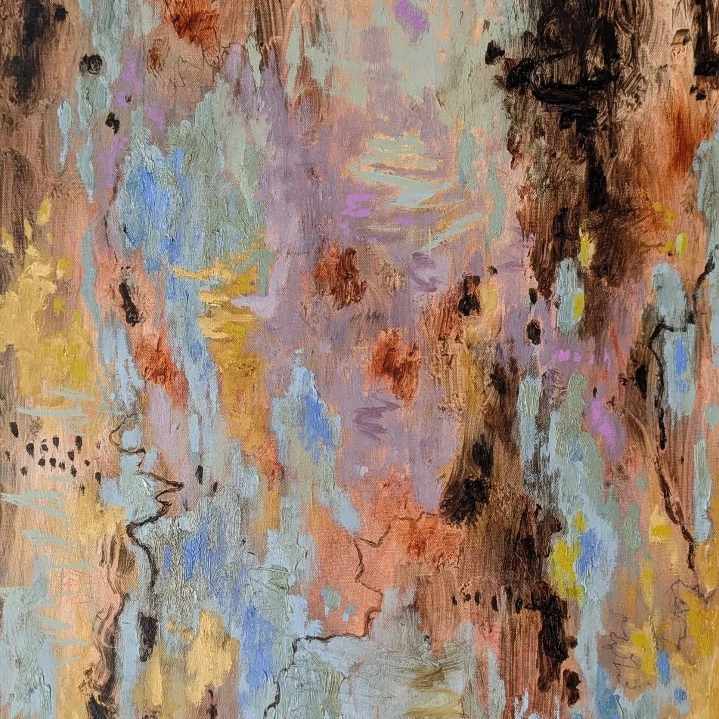 'She carries her failures' 
50.5 x 60.5cm
Acrylic, pastel and oil on canvas.

One of the many works in my exhibition 'Oh, the stories they could tell' @thesidegallery opening next week.

#australianlandscape #australianartist #brisbaneartist #ipswich