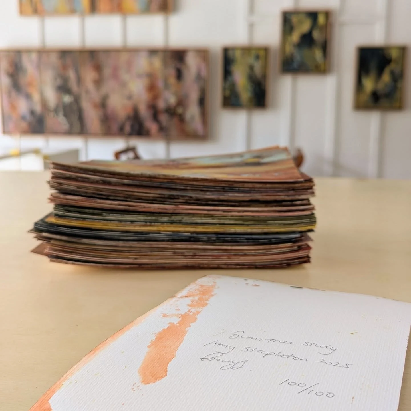 100 trees for 100 trees.
Over the past few months I have created 100 studies of 100 individual gum trees bark patterns. These will be available at my exhibition 'Oh, the stories they could tell' @thesidegallery 
The very exciting news, is that the sa