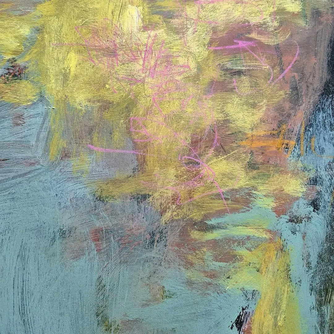 Yeah, I'm still here...
Just spending time working slowly, developing ideas, moving further into abstraction, letting go and growing.

#galleryartist #australianartist #abstractart #amystapletonart #mixedmedia