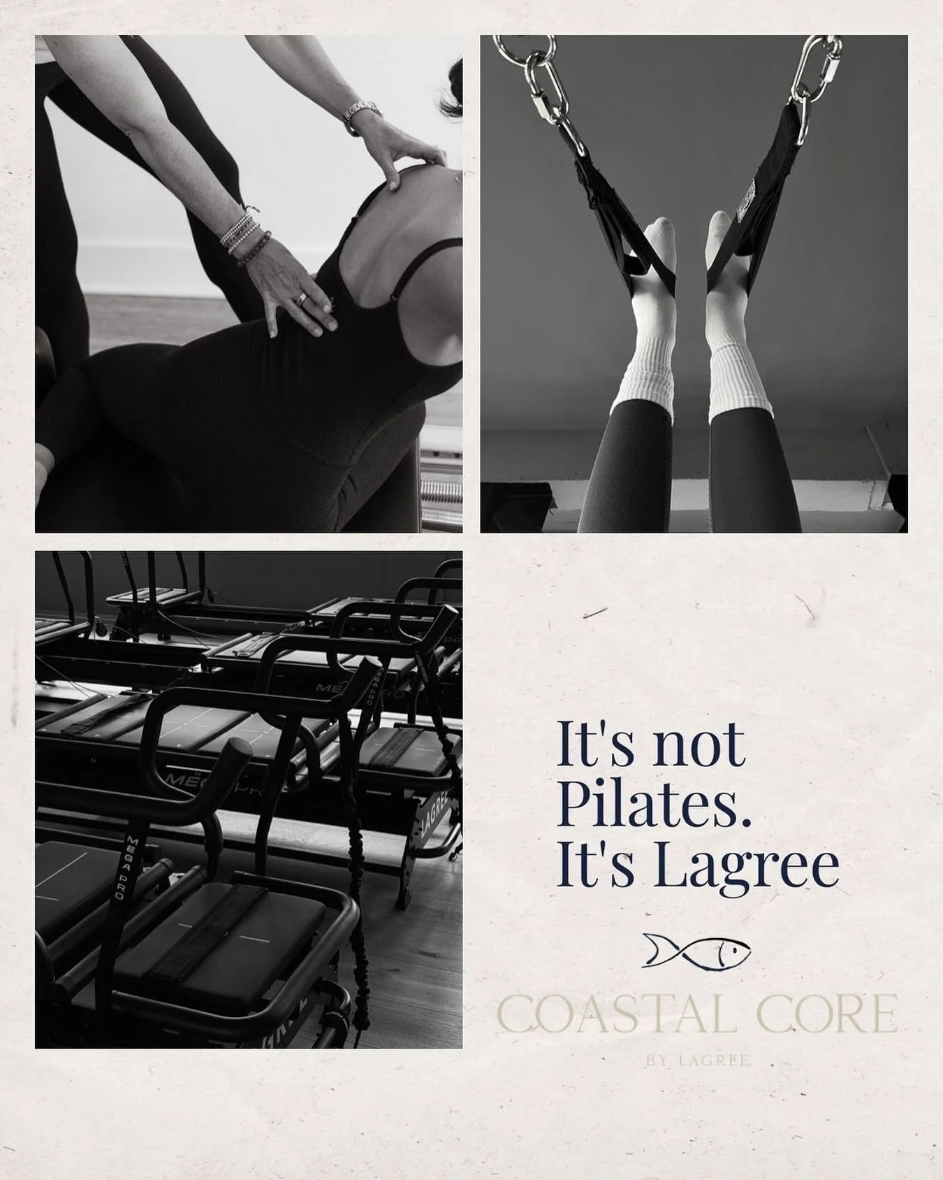 Now, yes we love Pilates. But at Coastal Core, our Lagree Method classes dial the intensity way up.

Same family of machines, completely different vibe. The Megaformer isn&rsquo;t a reformer, and this is not your typical Pilates class.

Lagree is slo