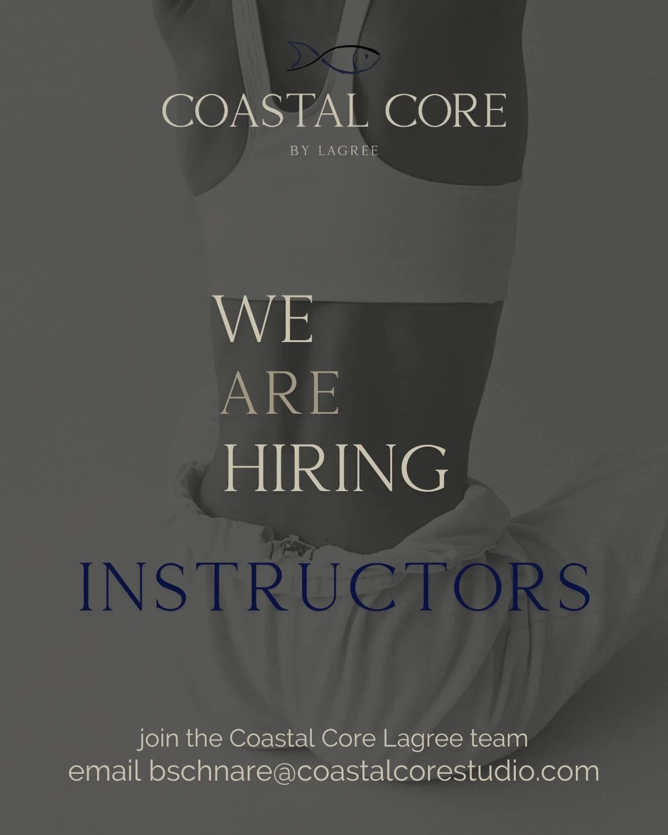 Coastal Core is hiring Lagree Instructors!

If you&rsquo;re passionate about movement, community, and being part of the founding team bringing the infamous Lagree Method to Halifax, we&rsquo;d love to connect.

Lagree certification and experience is 