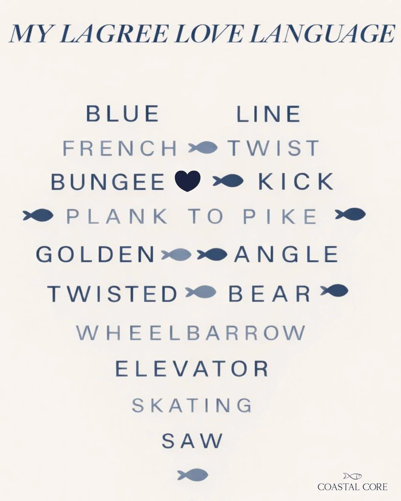 Lagree love, but make it Coastal 🤍

Come celebrate Valentine&rsquo;s weekend with a spicy shake and all the lover vibes.