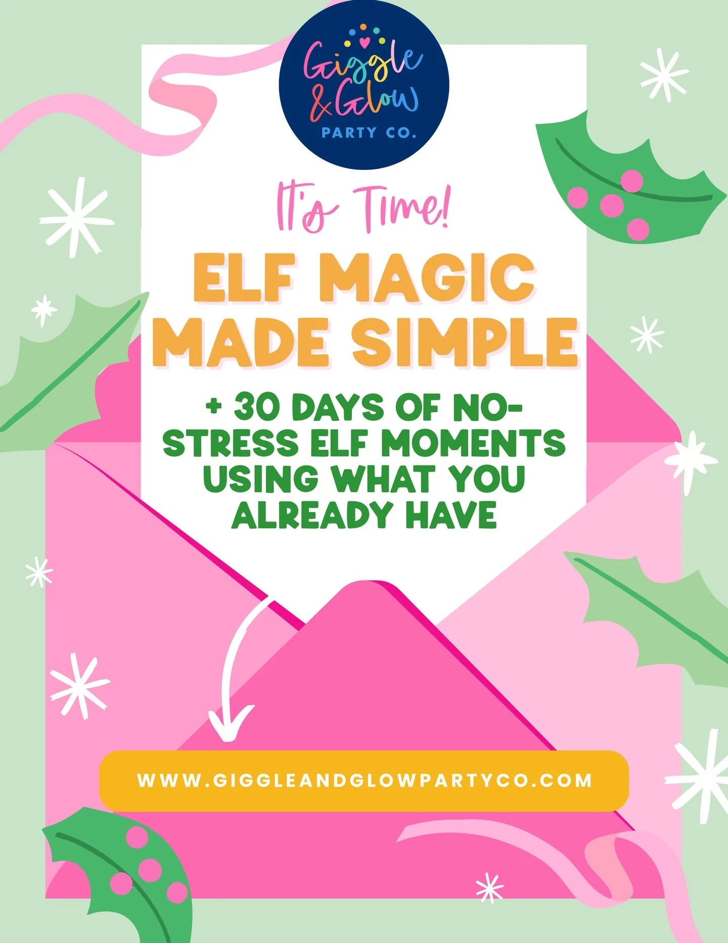 The elf is back&hellip; but the stress doesn&rsquo;t have to be 😅🎄✨

My newest blog post &mdash; Elf Magic Made Simple &mdash; is LIVE!
It&rsquo;s your easy, no-stress guide to 30 days of elf fun using things you already have at home.

And trust me
