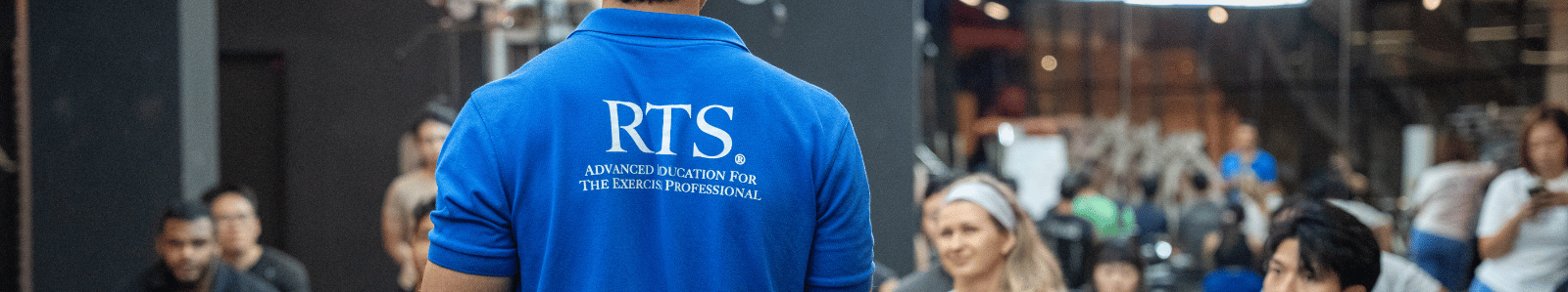 RTS Global COO Benny Price delivers a workshop to personal trainers.