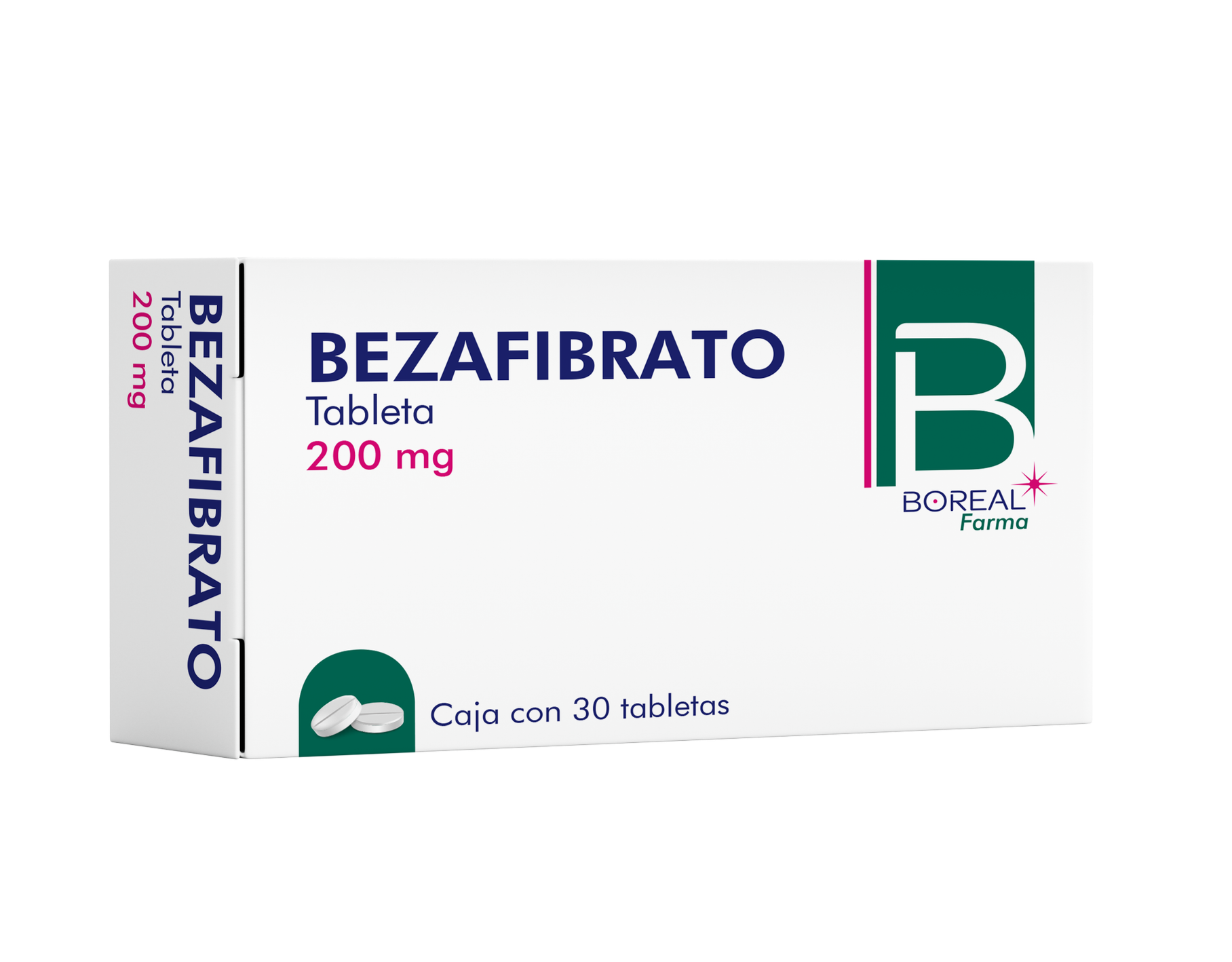 BF Bezafibrato 200 mg C/30 tabletas