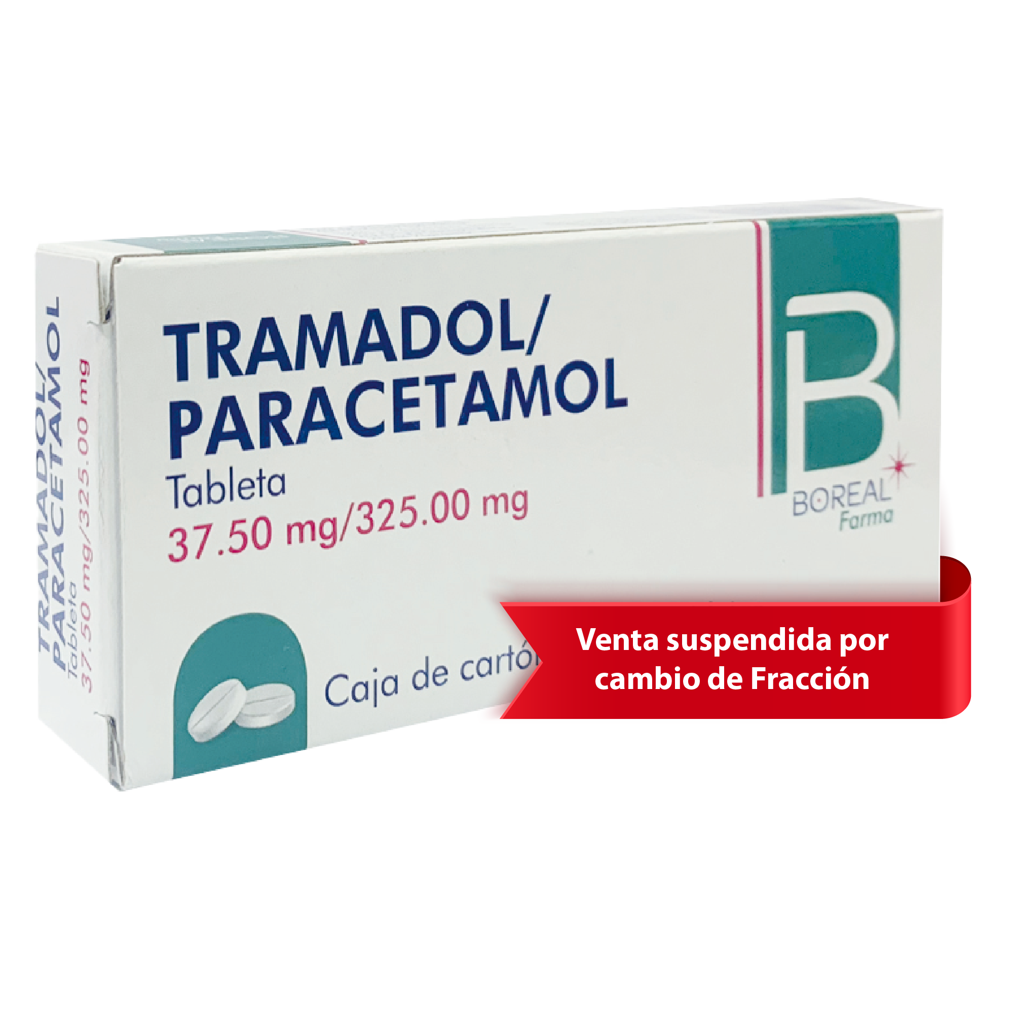 BF Tramadol-Paracetamol 325/37.5 mg C/20 tabletas