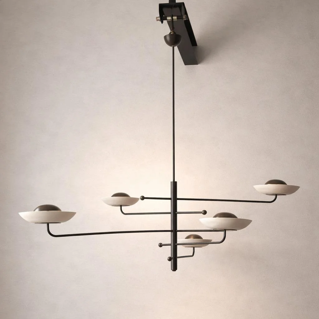 Bespoke Chandelier Project - Model, Mould &amp; Polished Porcelain Casts