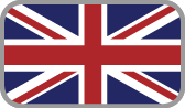 British flag with red, white, and blue colors