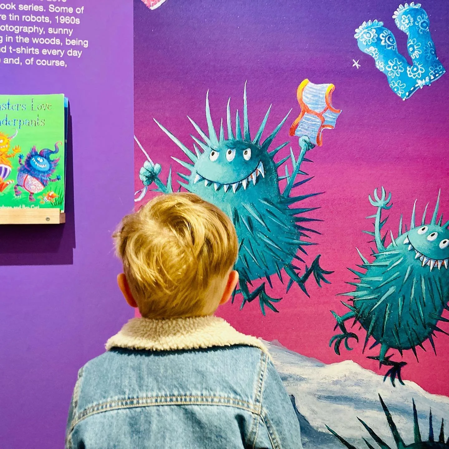Myths and Monsters. Great little exhibition at #westonmuseum Illustrations from Martin Brown, Ben Cort, Cressida Cowell, Chris Mould, Victoria Topping, Axel Scheffler and many more.  #illustration #museums #exhibition #freelancedesigner #creativestud