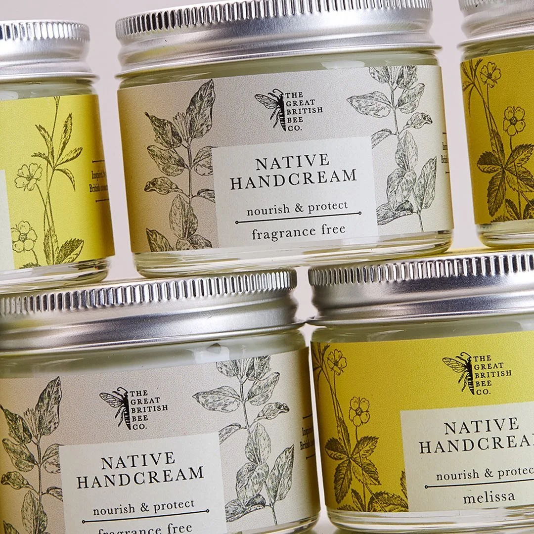 Great British Bee Co. Logo and pack design. In collaboration with Ice House Design. #packaging #packagingdesign #logodesigner #logo #branddesign #labeldesign #somersetdesignstudio #independantbusiness