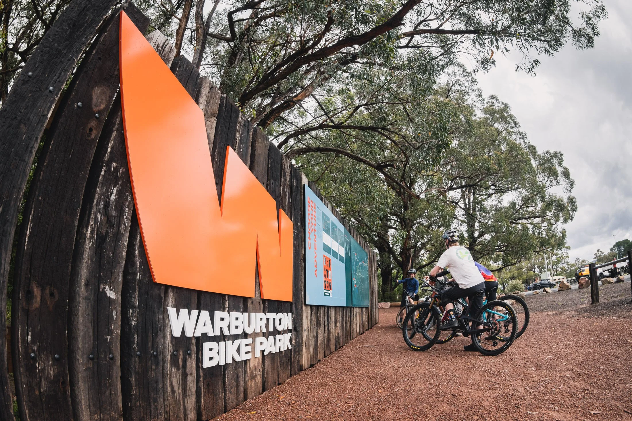 Yarra Valley Caravan Park is the closest park to the Warburton Mountain Bike Park.
