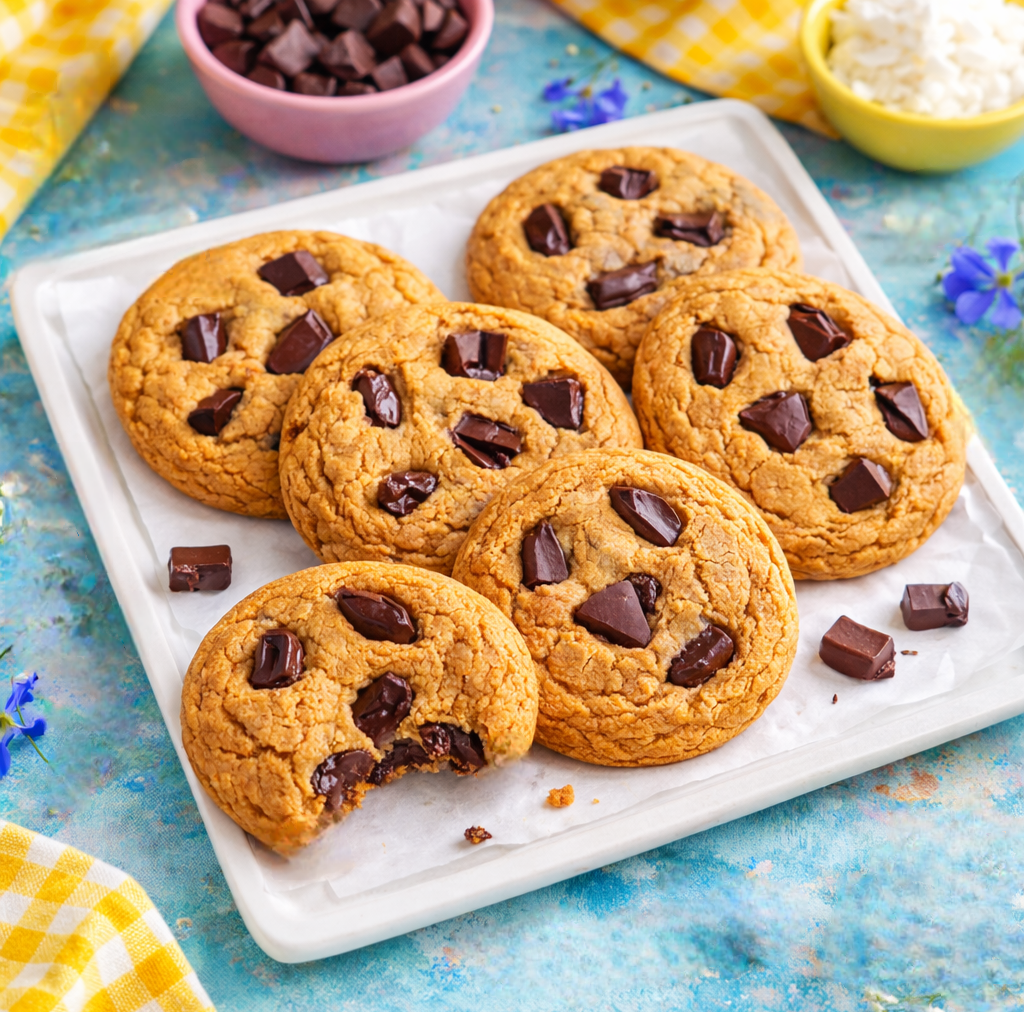 Zero Sugar Chocolate Chip Cookies