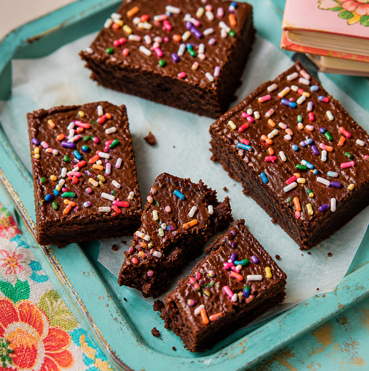 Birthday Chocolate Brownies