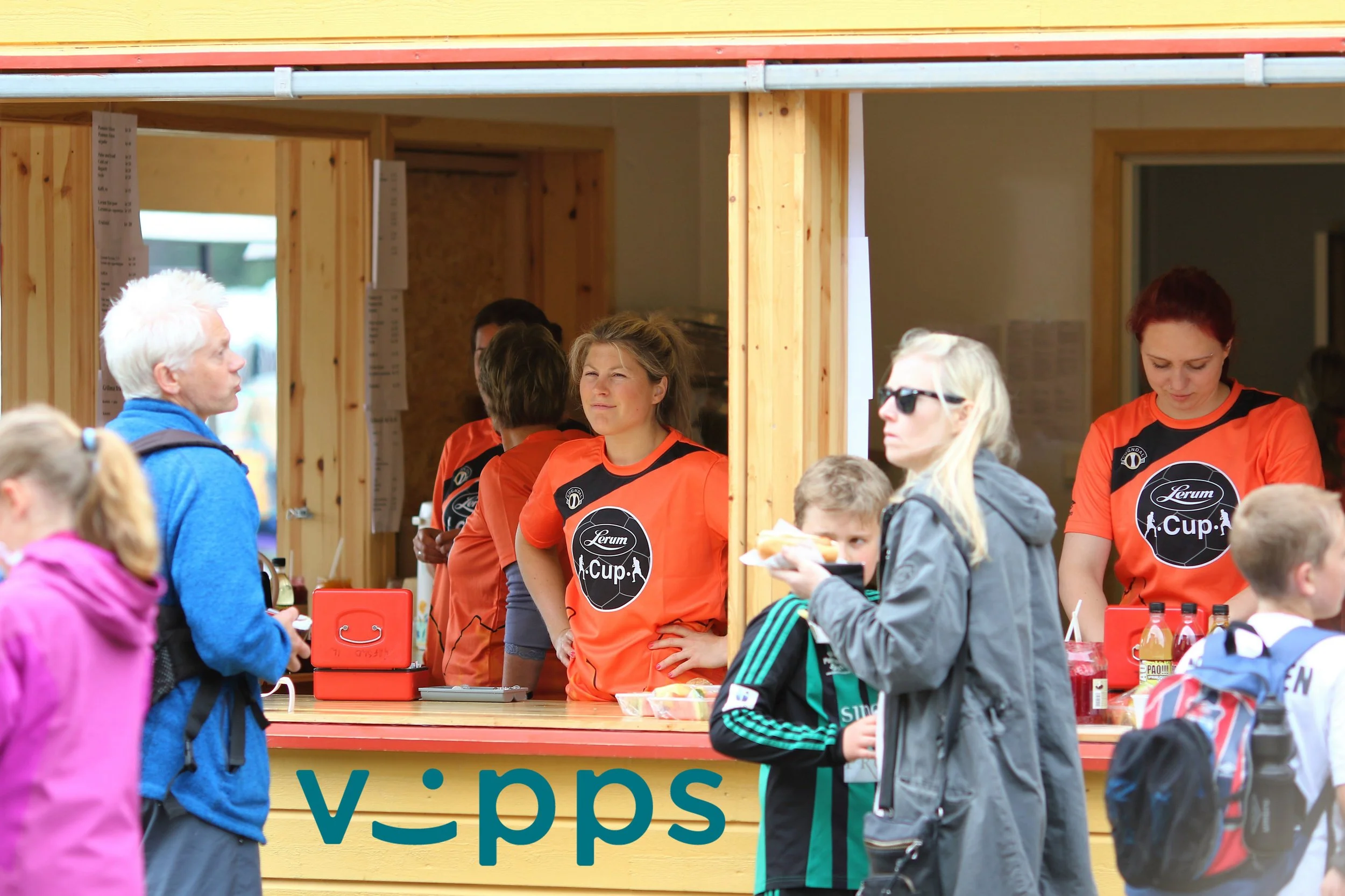 Betal med VIPPS på Moane under Lerum Cup
