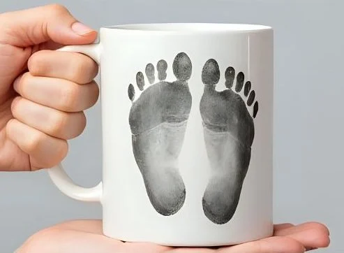 Baby Pottery Prints-Christmas keepsake