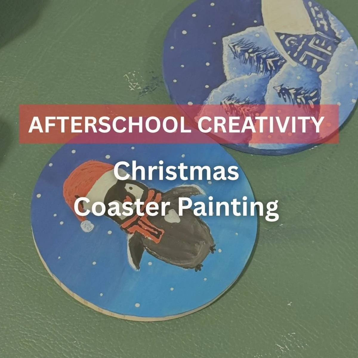 Coaster Painting for Children