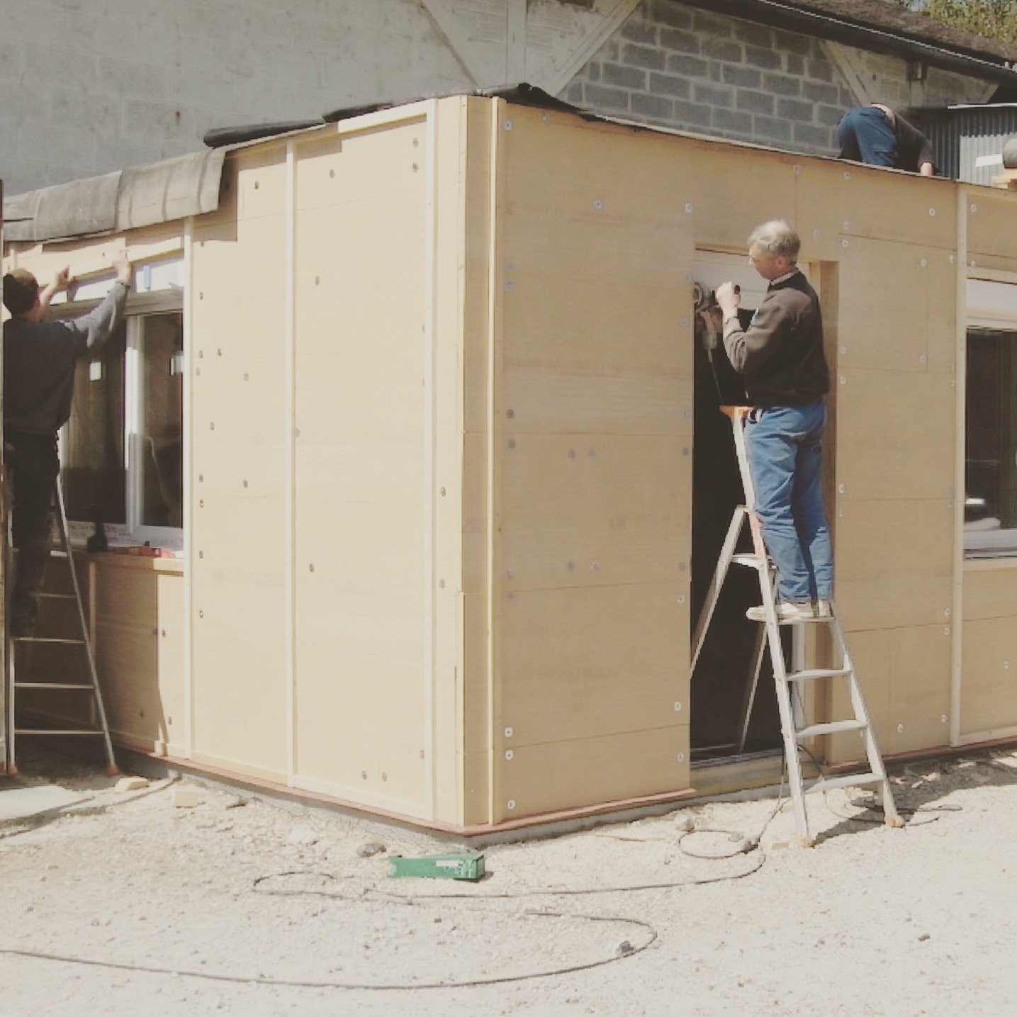 Bureau pour notre partenaire @terre_de_lin_cooperative, 2010

#sanomur #lemurenlin #constructionbiosourcee #lindenormandie #anasdelin