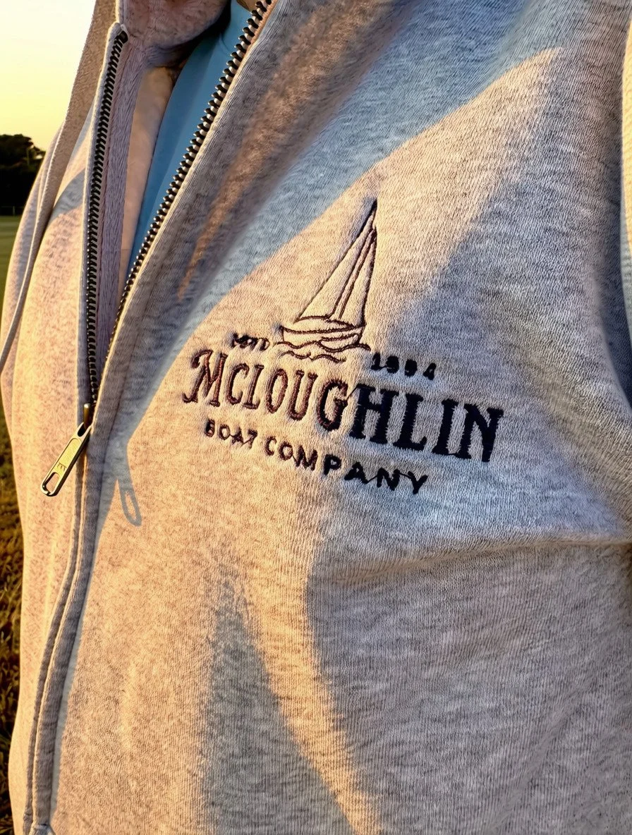 McLoughlin Boat Company Authentic Zip Hoodie