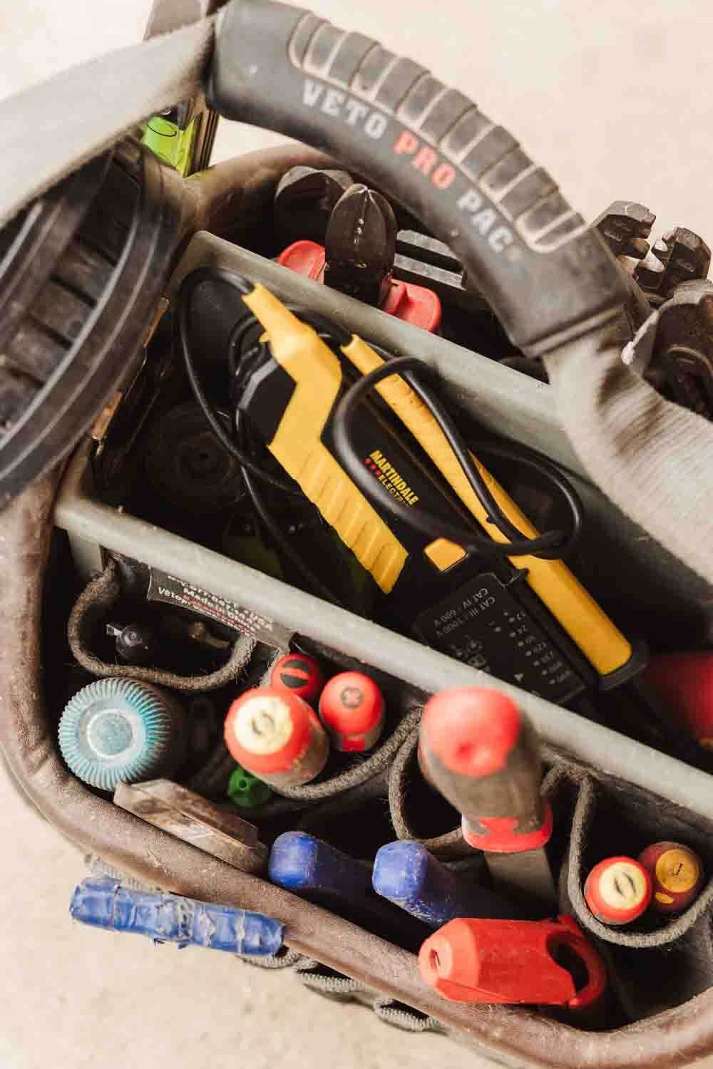 electricians tool bag