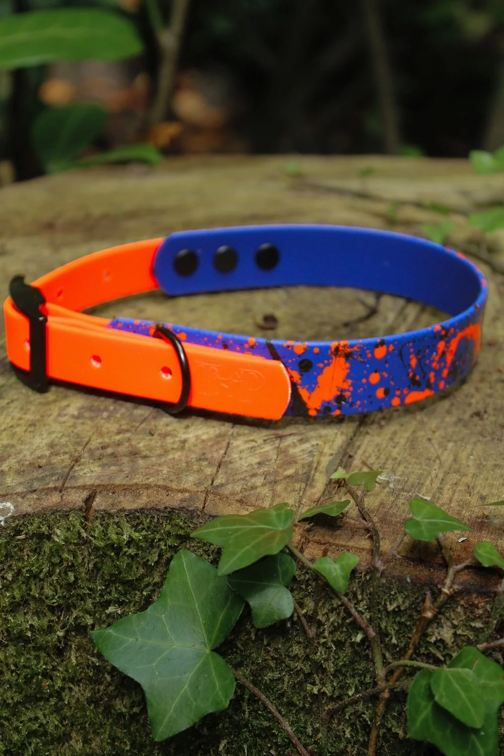 Splatter Biothane Magic Muttshrooms Collar