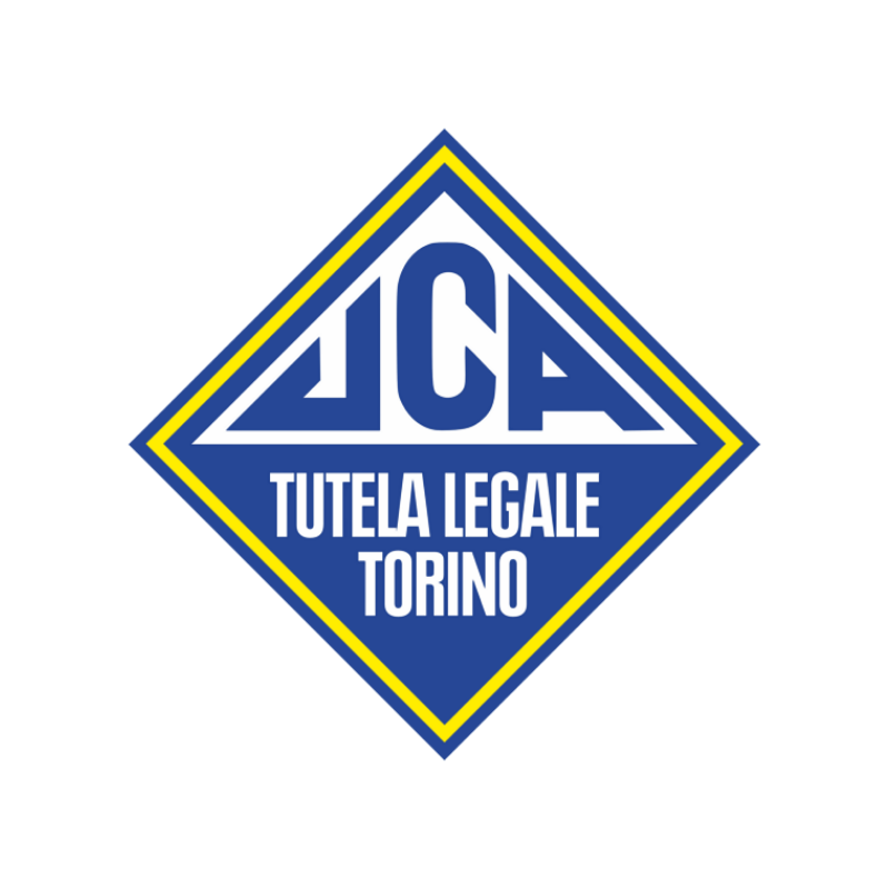 Logo della Tutela Legale Torino con testo in italiano.