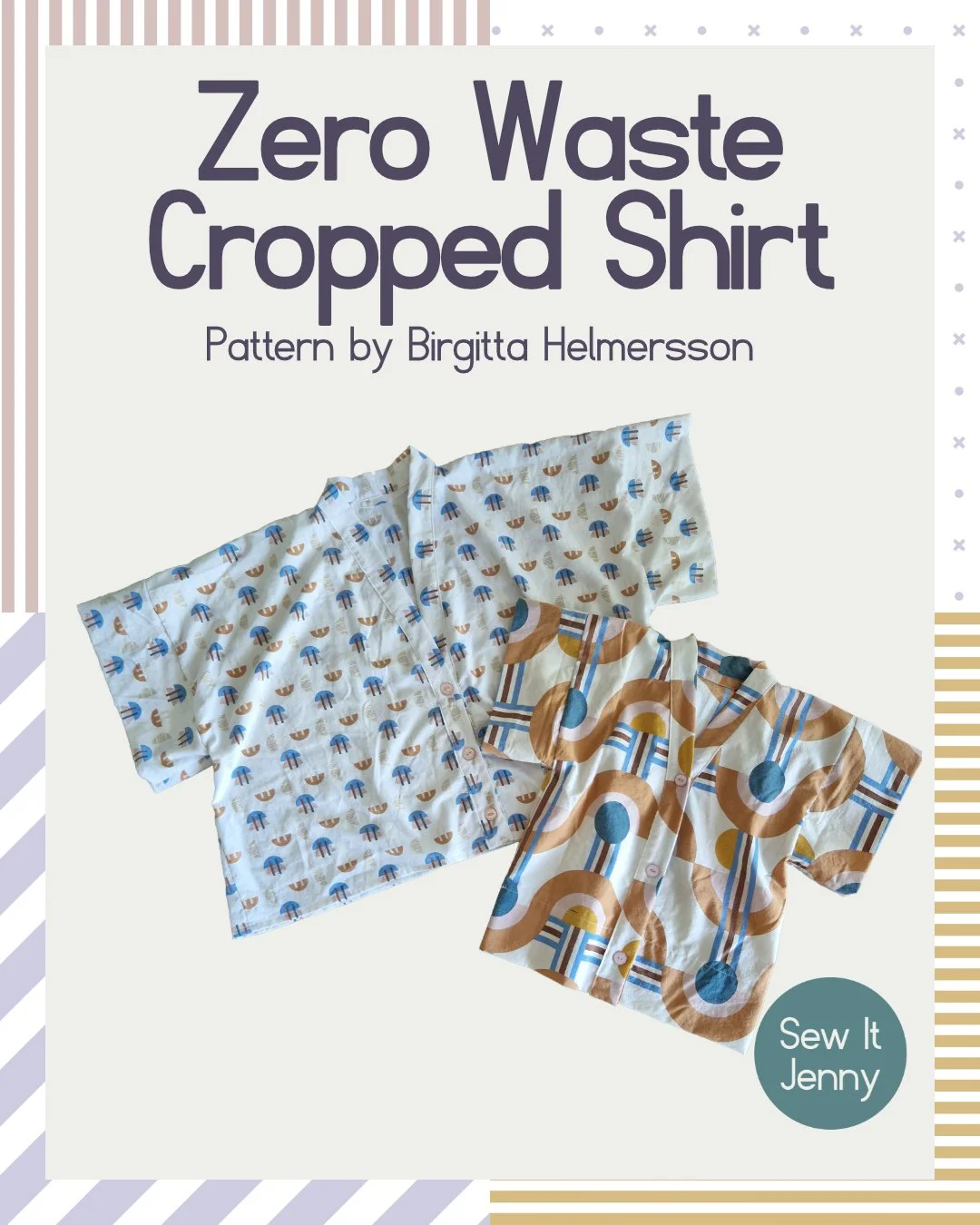 Zero Waste Cropped Shirt