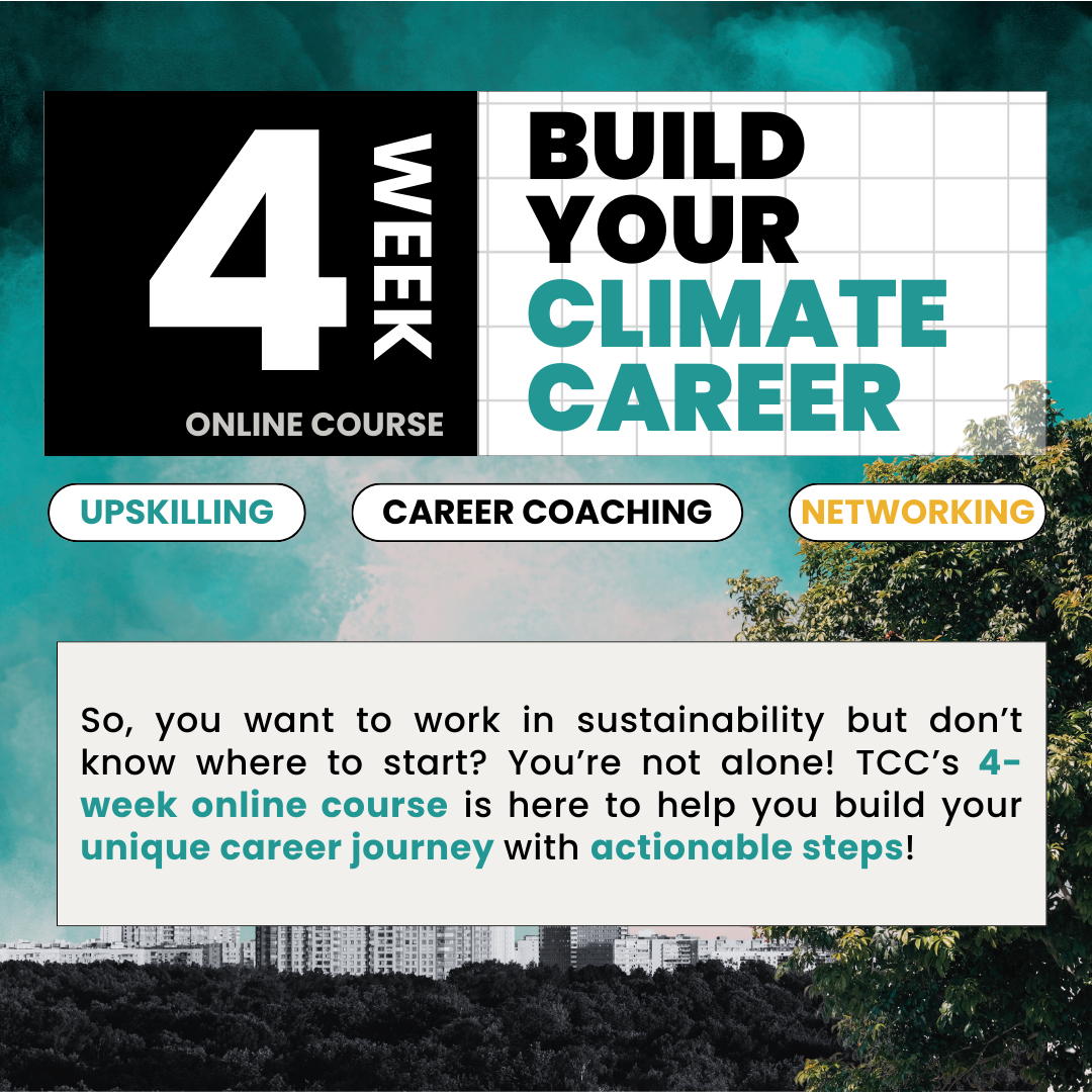 Build your climate career
