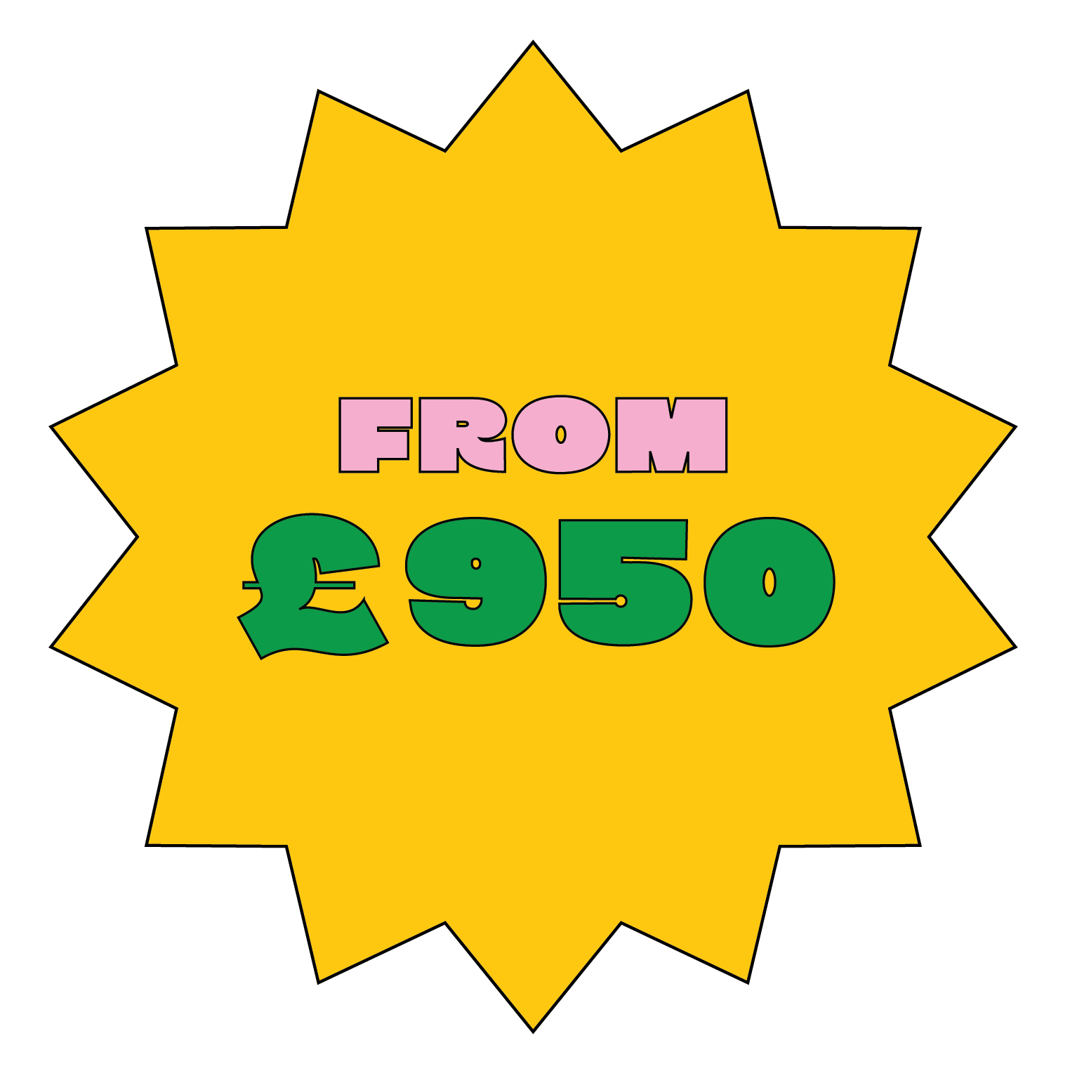 Price from £950