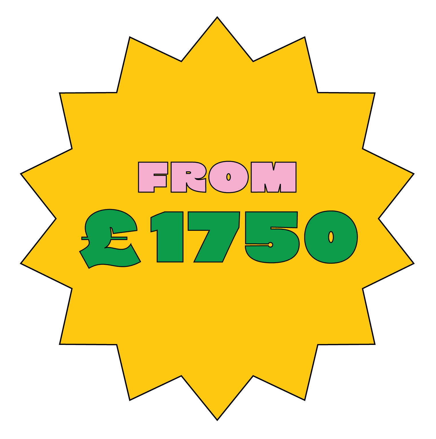 Price from £1750