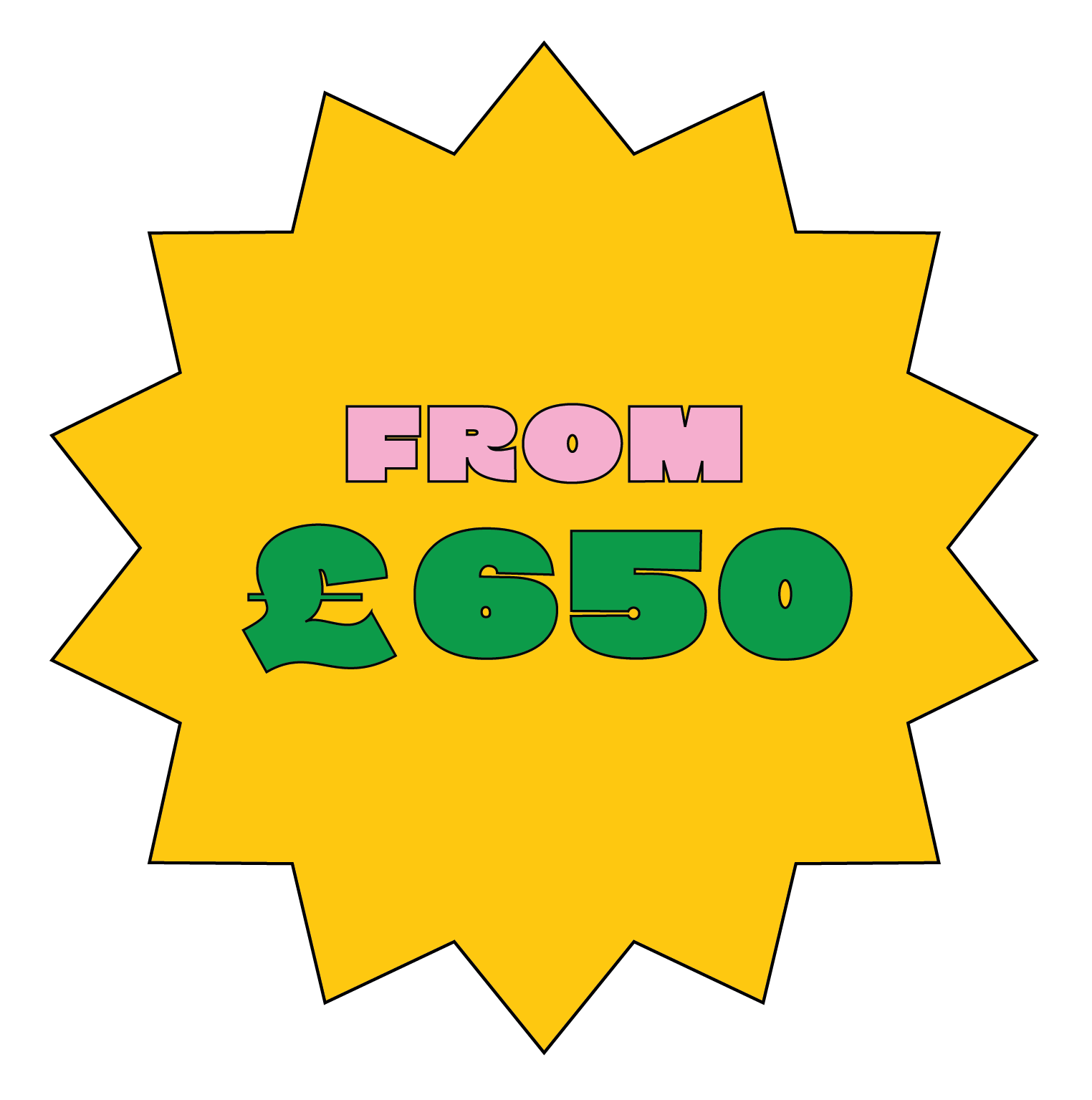 Price from £650