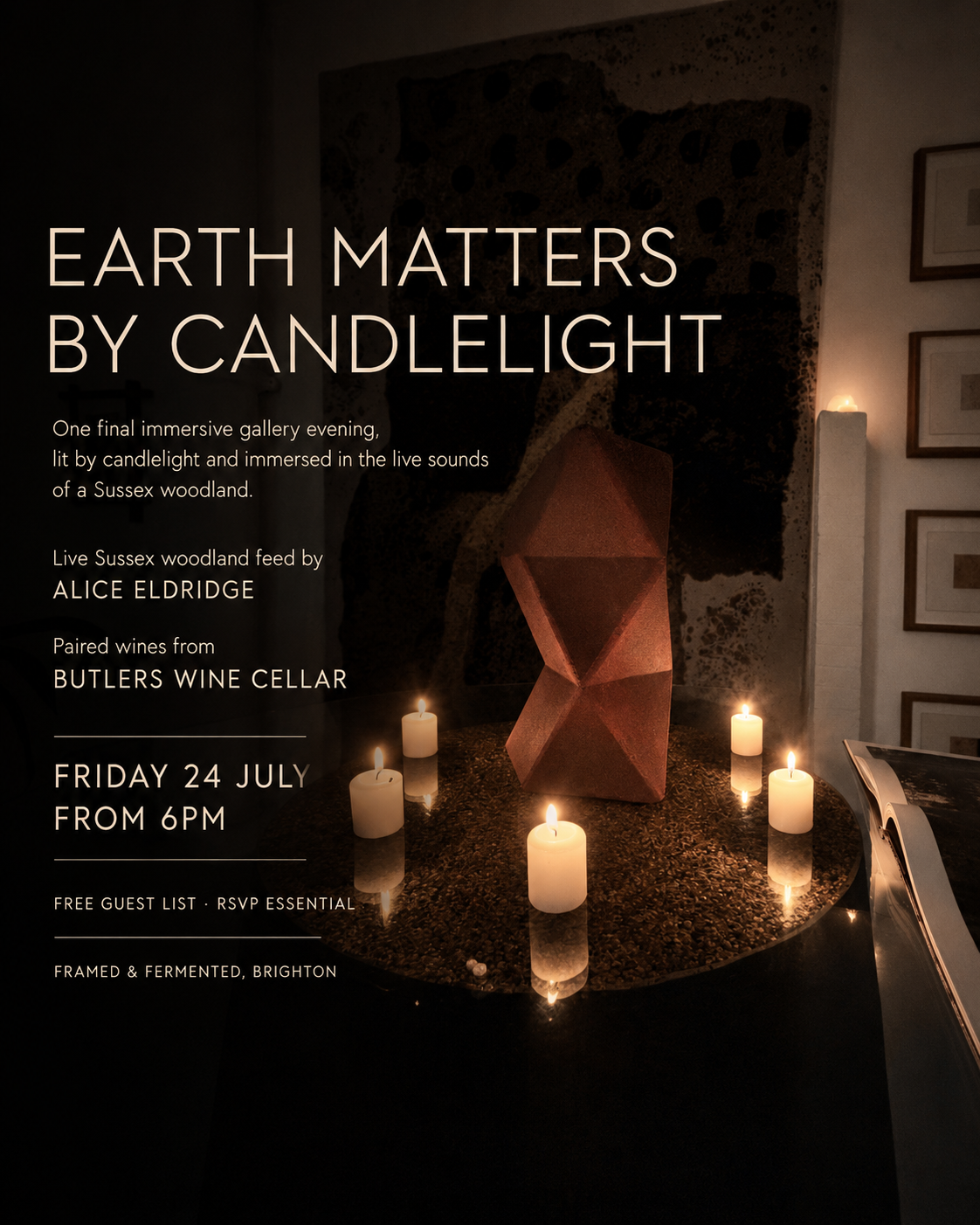 EARTH MATTERS by candlelight 2