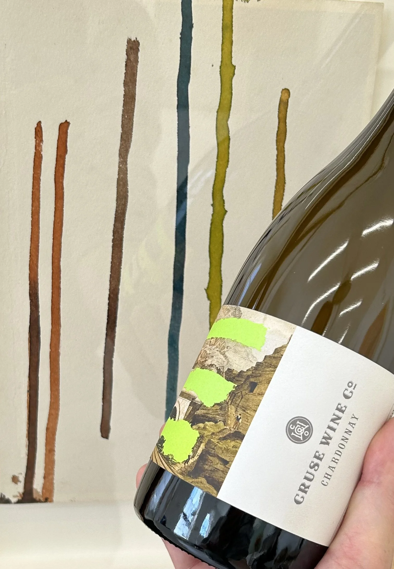  
   
    Sam Lock ‘Timelines’
   

   
     Paired with  
    Cruse Wine Co. Rorick Vineyard Chardonnay 2021. Precise, bright and quietly structured, with a sense of restraint and movement beneath the surface. Chosen to echo the openness, rhythm and