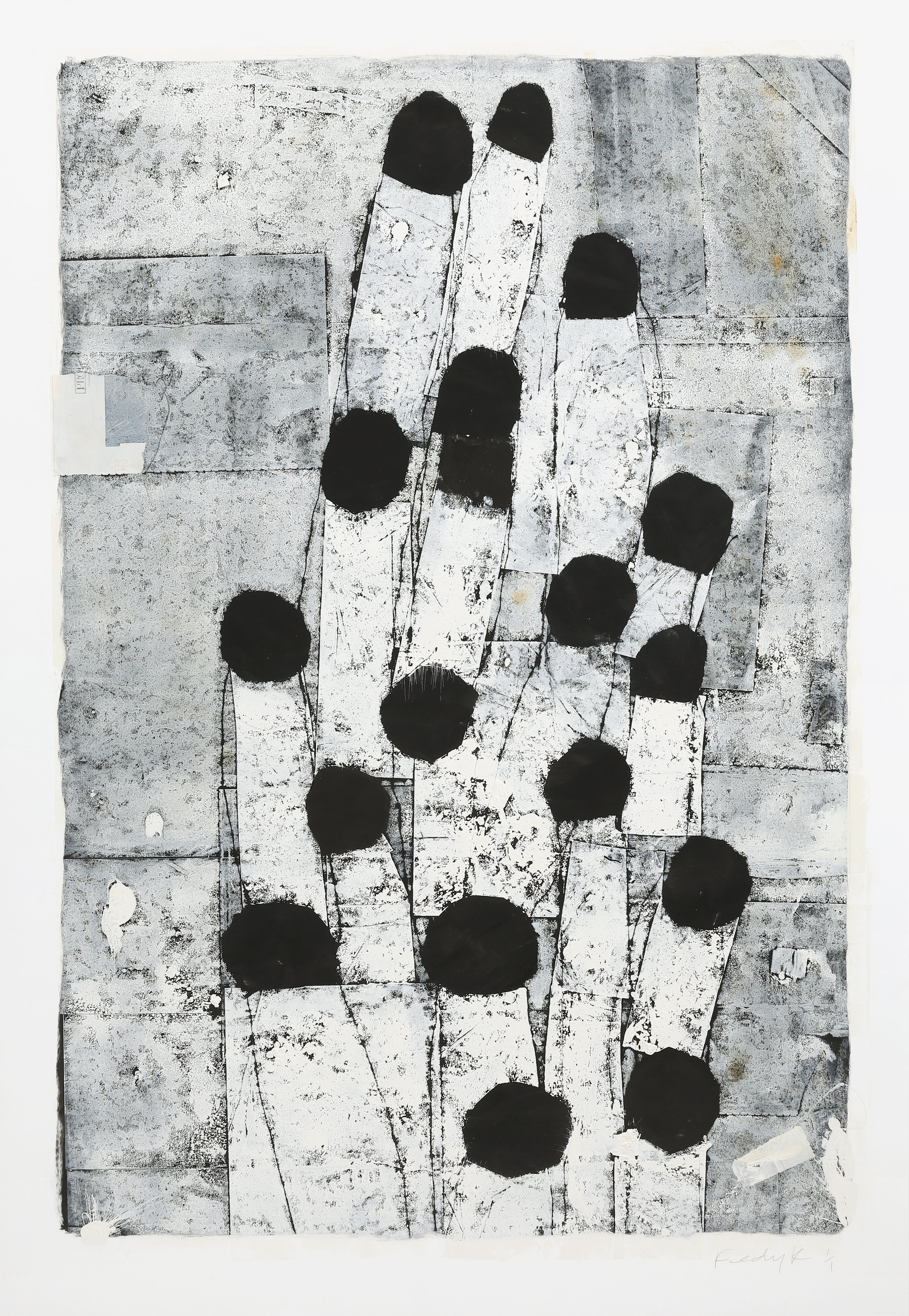 TITLE : Grow 
MEDIUM : Oil base Monoprint 
PRICE : £5700