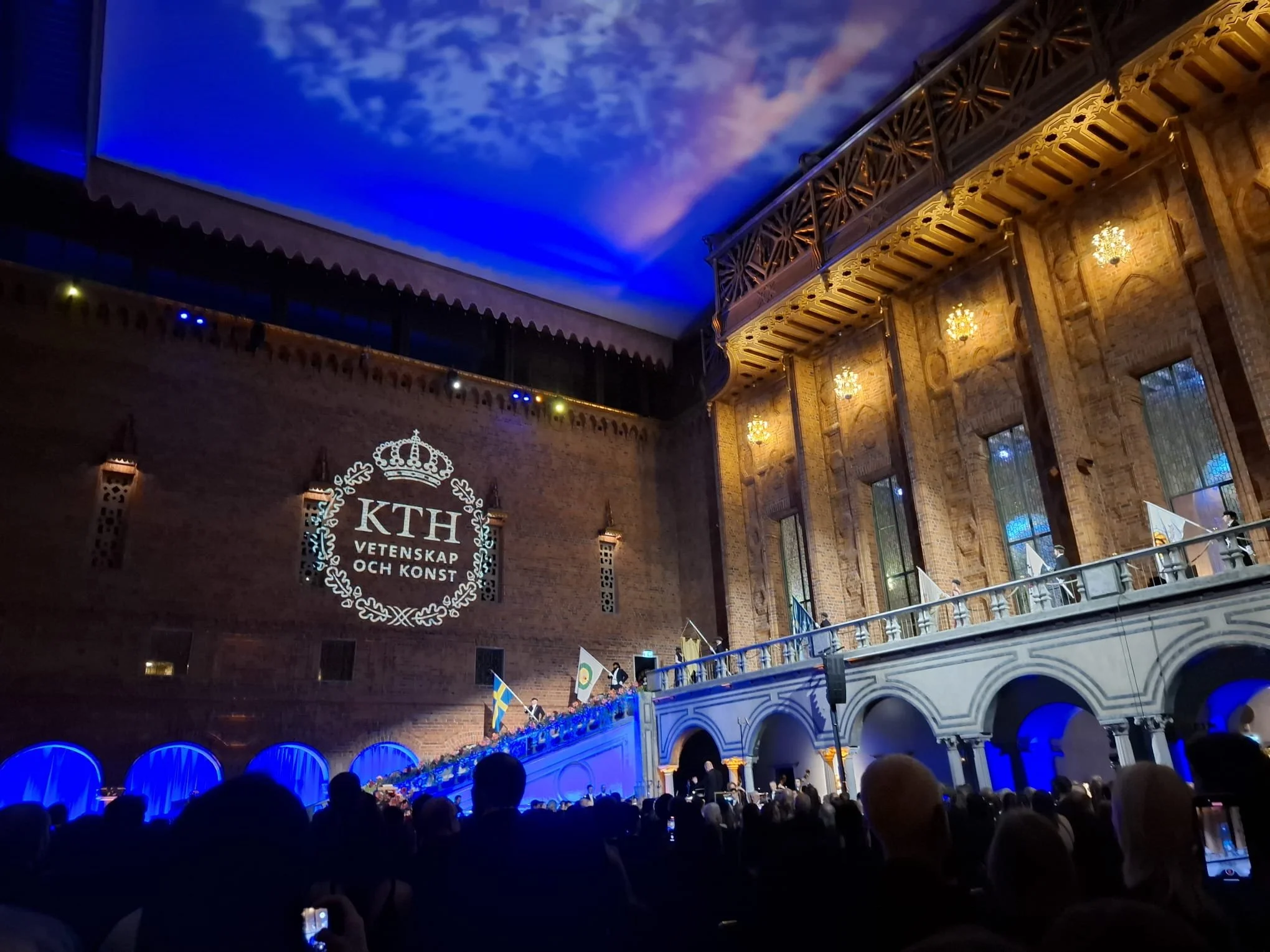 Walking up the Blue Hall stairs: A moment years in the making