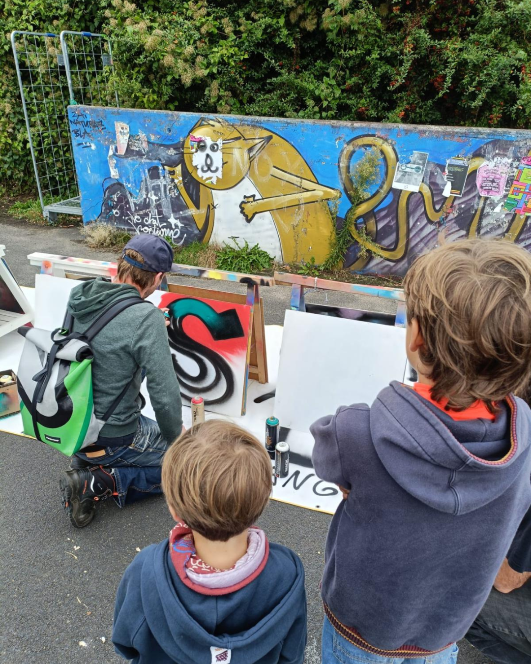 🎨 Street Art voor kids – Graffiti Light