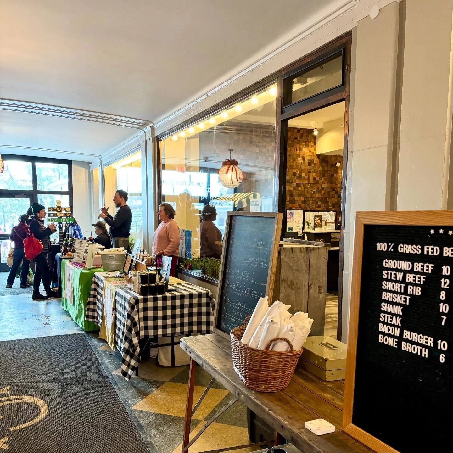 Just three farmers&rsquo; markets left in the season! We&rsquo;ll be at the Hotel Saranac until 1:00 today.