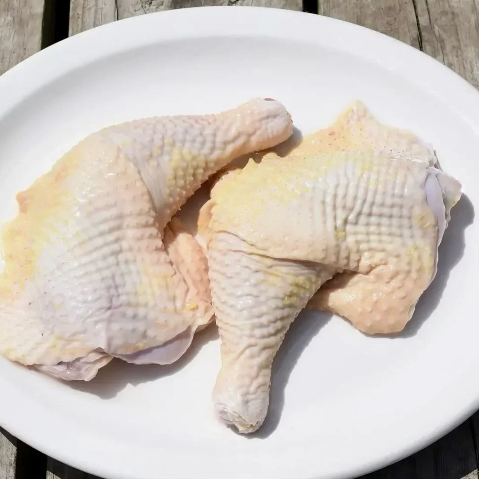 Our pasture raised chicken leg quarters are on SALE! Order through our website, stop into Cooks&rsquo; Country Store, or come see us at the Saranac Lake Farmers&rsquo; Market this weekend to stock up.