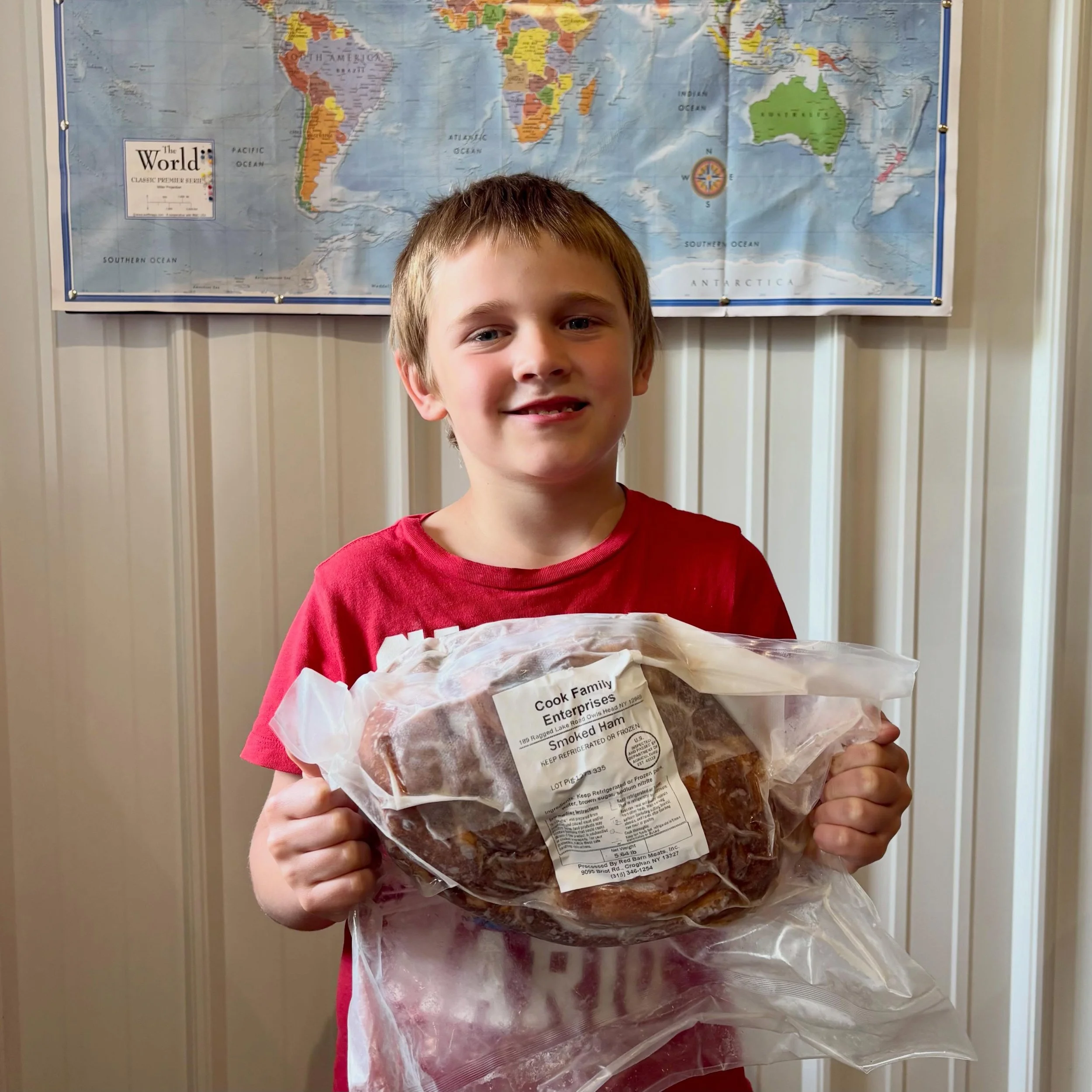 Help us empty out our freezers by filling yours! We will be butchering a batch of chickens in two weeks, and we need to free up some space before then. Therefore, we are offering discounted pricing on some of our bulkier items: smoked hams and ham st