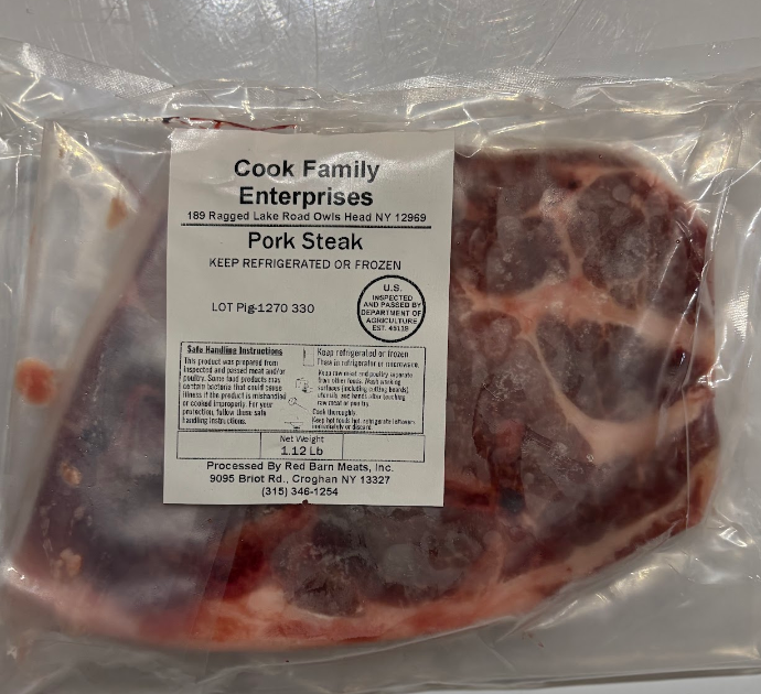 Frozen Pork Steaks