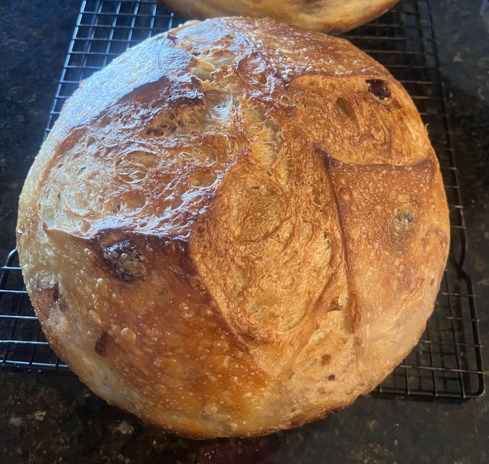 Sourdough Jam Bread