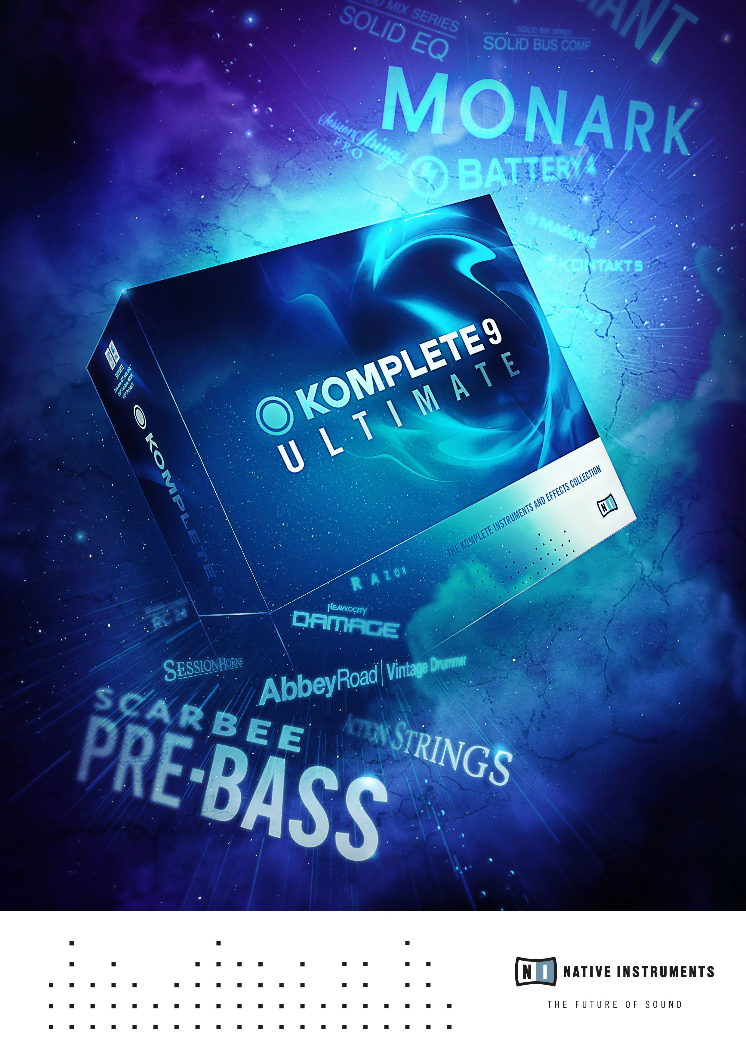 Native Instruments Keyvisual Design