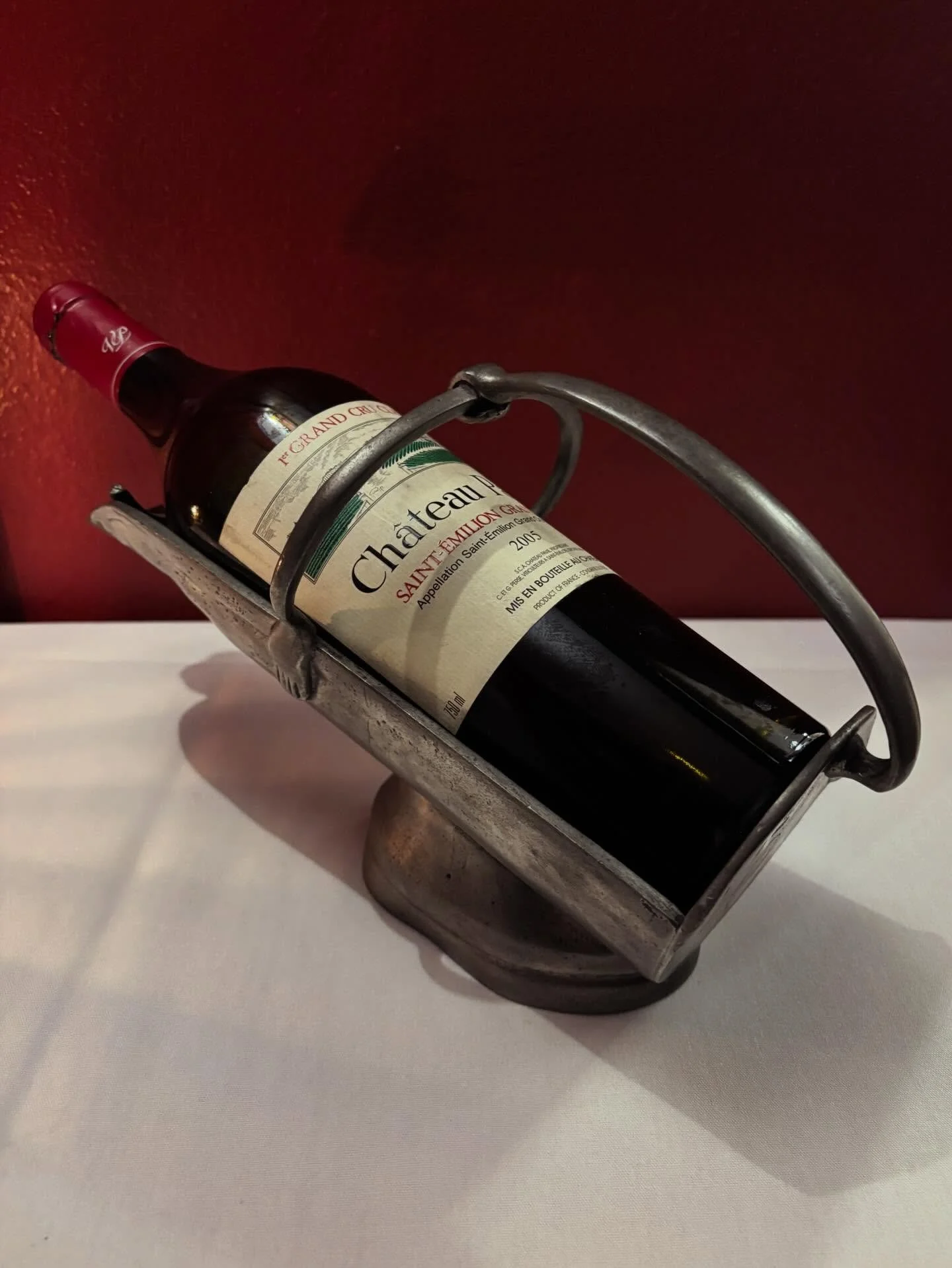 Said goodbye to a very special bottle tonight: &rsquo;05 Ch&acirc;teau Pavie. A controversial wine, not universally loved on release (looking at you @jancisrobinson ) but showing beautifully now - certainly ripe, yet layered and savoury, and remarkab