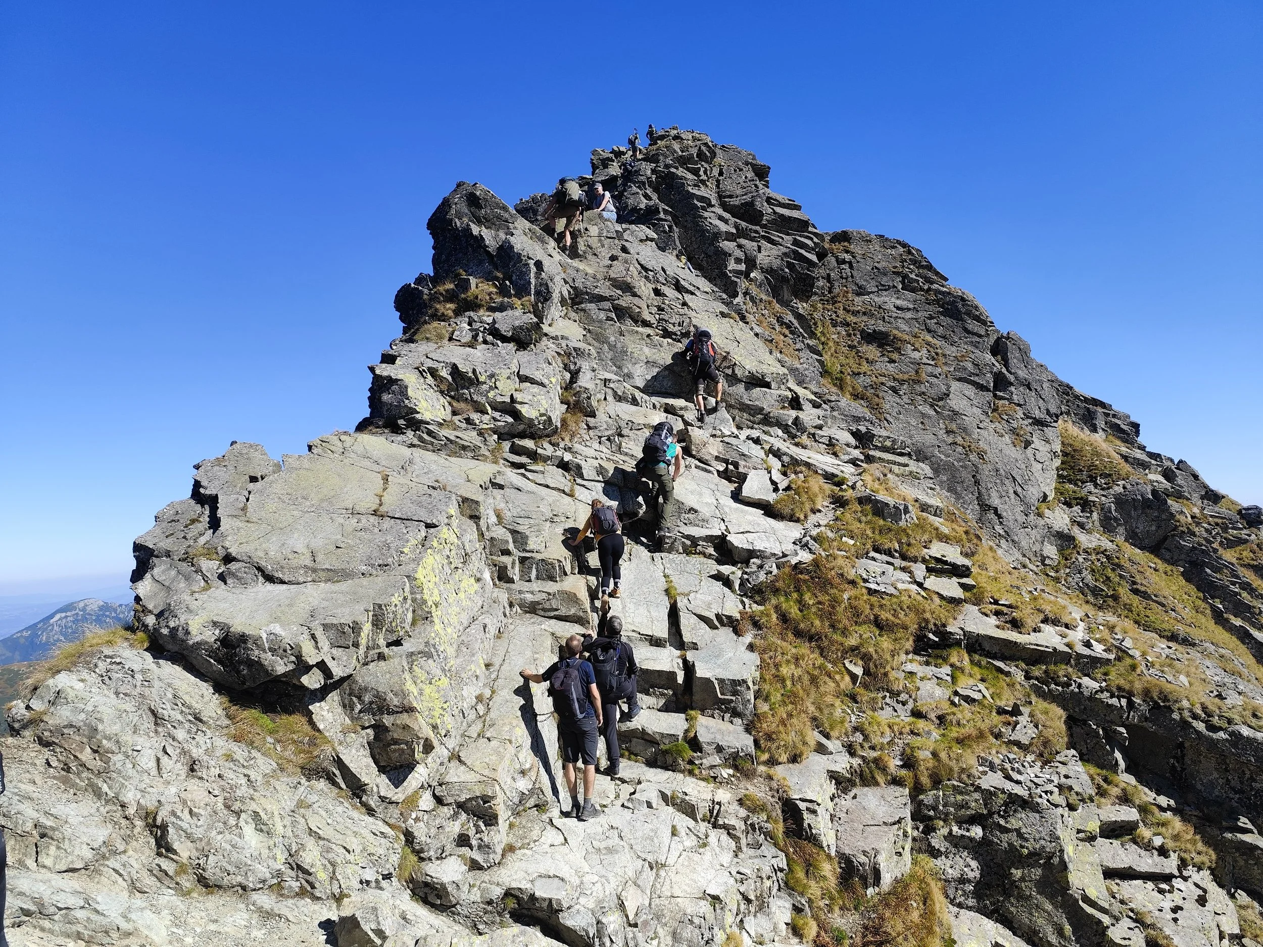 Rohács-gerinc (Scrambling)