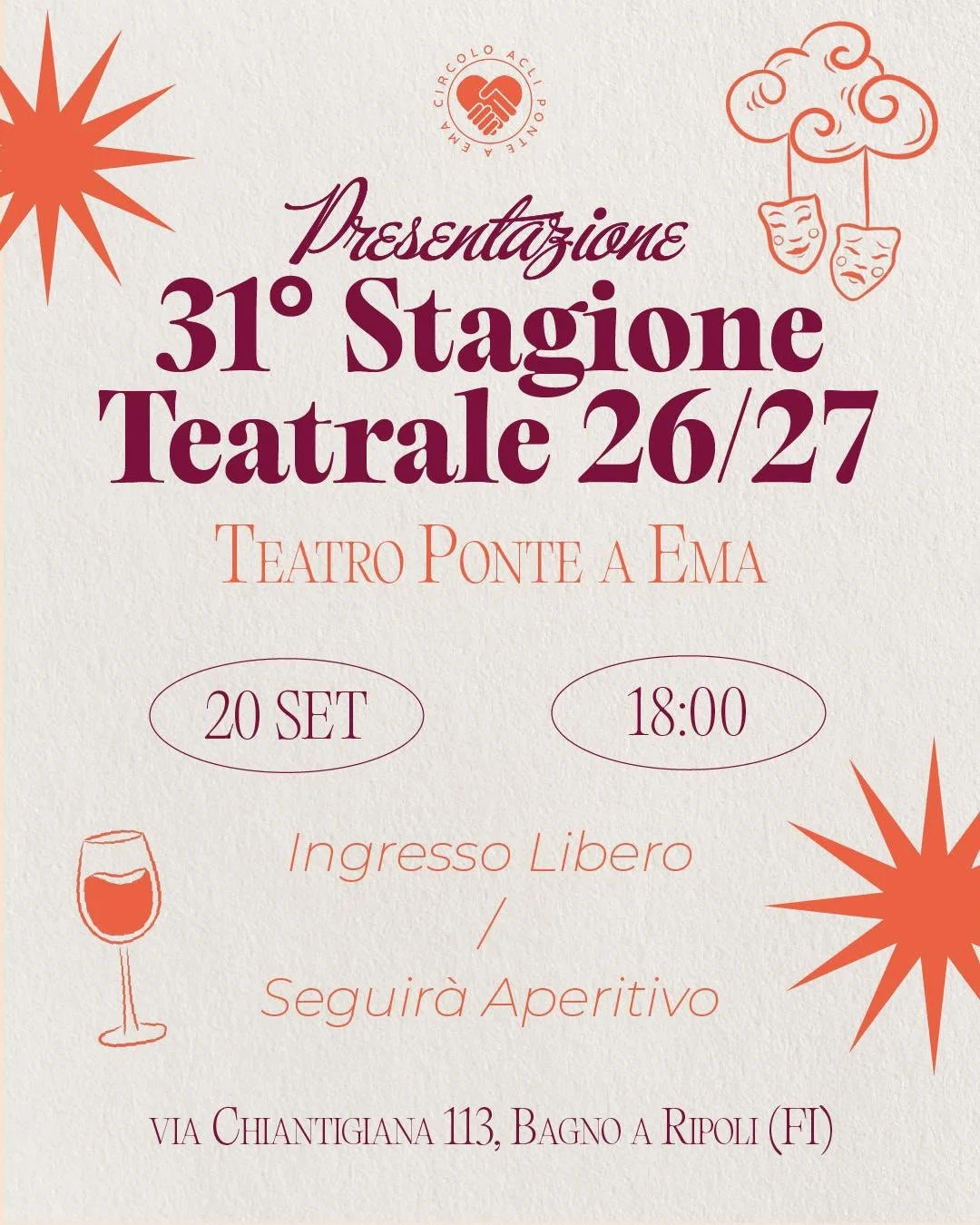 PRESENTAZIONE STAGIONE TEATRALE