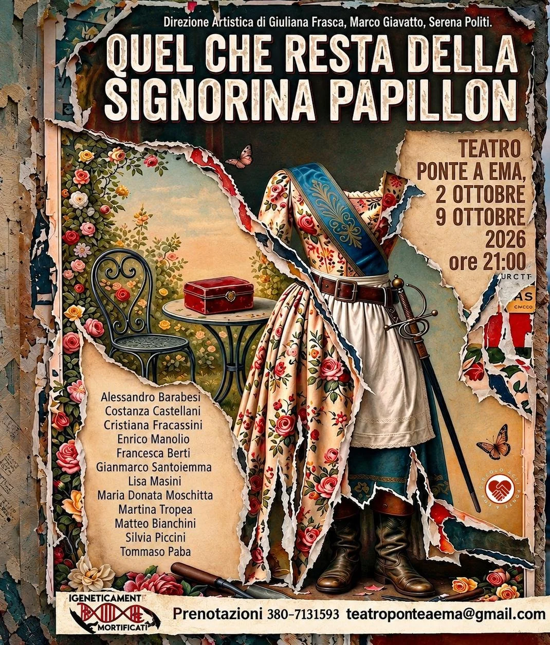 QUEL CHE RESTA DELLA SIGNORINA PAPILLON 
